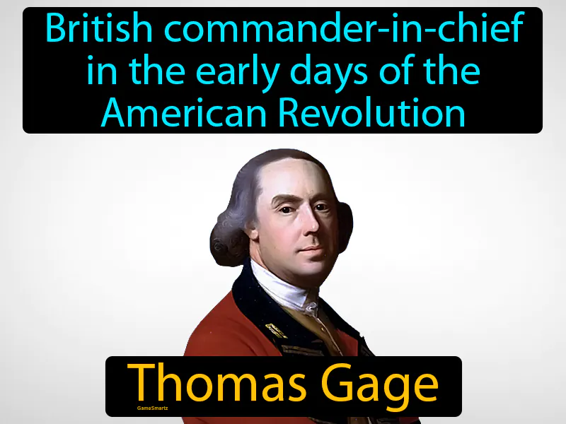 Thomas Gage Definition Thomas Gage Definition