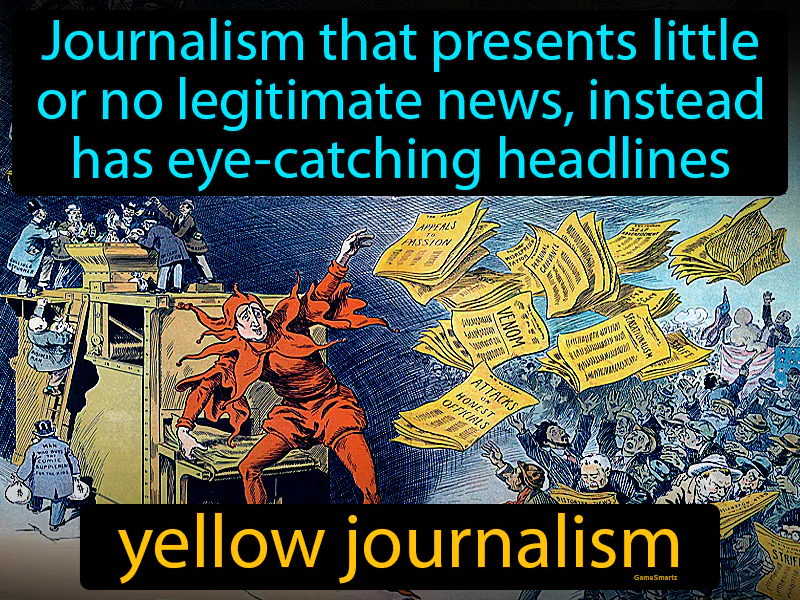 Yellow Journalism Definition Yellow Journalism Definition