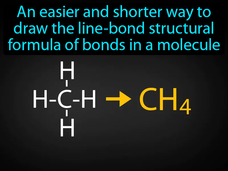 Condensed Structural Formula Definition Condensed Structural Formula Definition