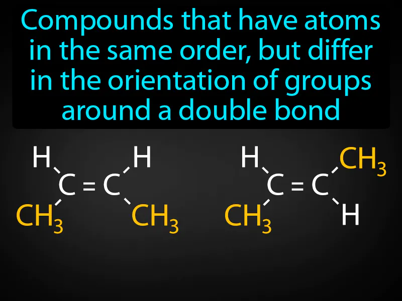 Geometric Isomer Definition Geometric Isomer Definition