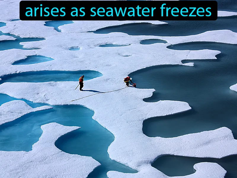 Sea Ice Definition Sea Ice Definition