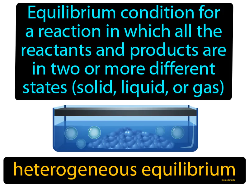 Heterogeneous Equilibrium Definition Heterogeneous Equilibrium Definition