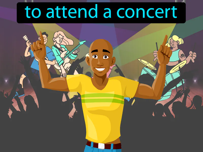Asistir A Un Concierto Definition