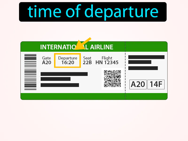 La Hora De Salida Definition La Hora De Salida Definition