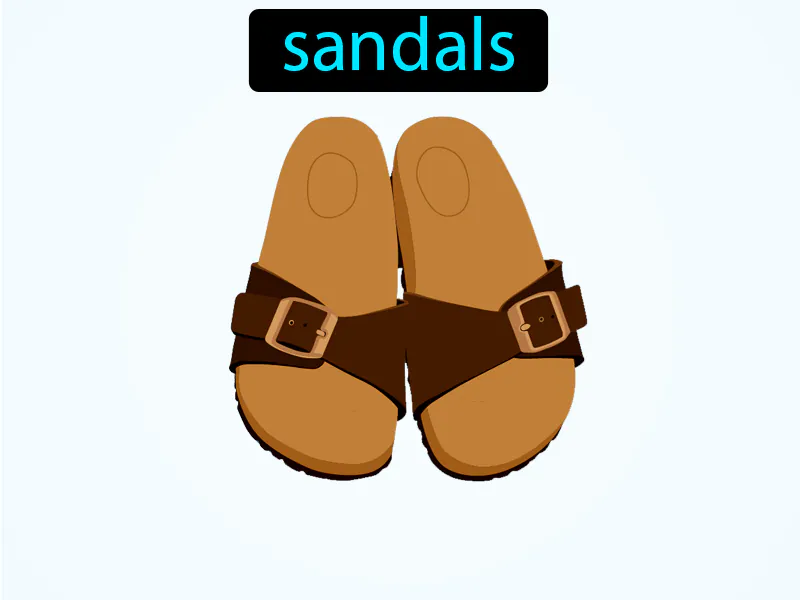 Las Sandalias Definition