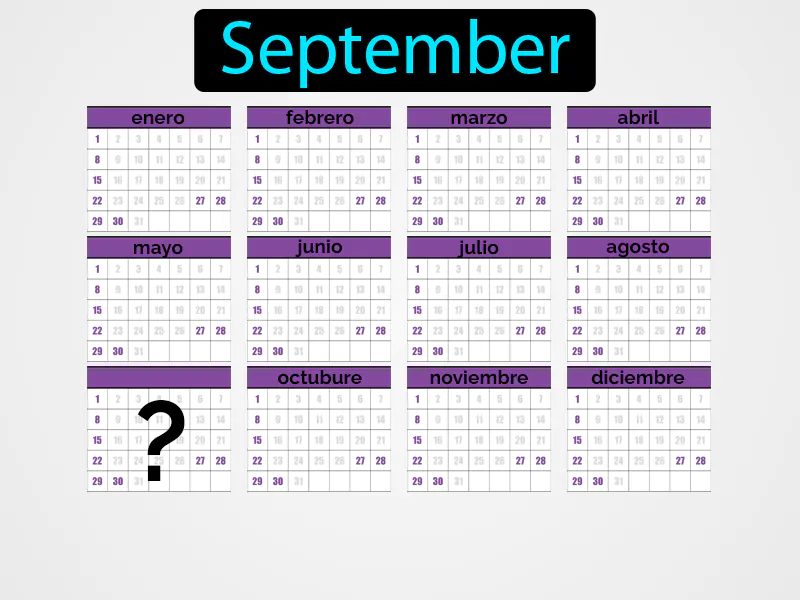 Septiembre Definition Septiembre Definition