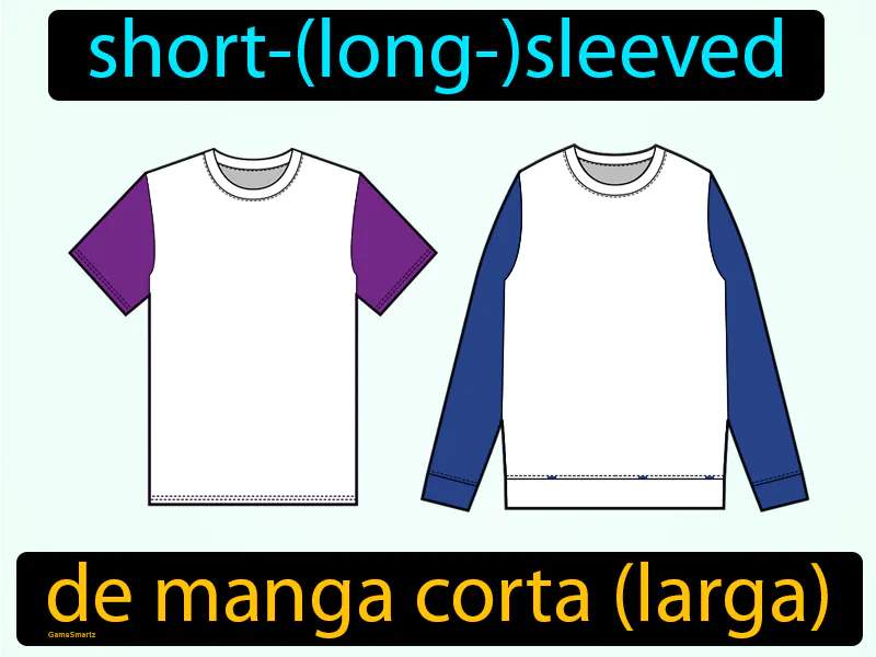 De Manga Corta Larga Definition De Manga Corta Larga Definition