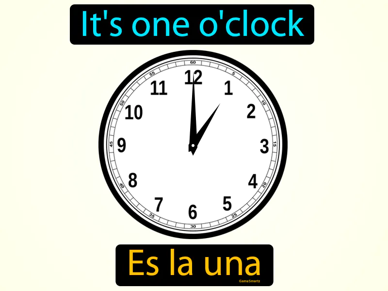 Es La Una Definition Es La Una Definition