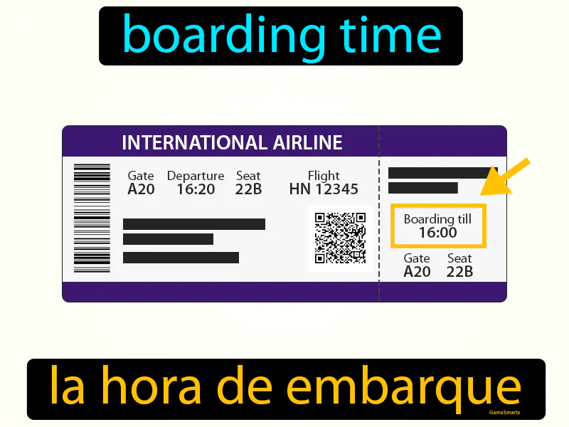 La Hora De Embarque Definition La Hora De Embarque Definition