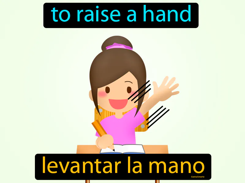 Levantar La Mano Definition Levantar La Mano Definition
