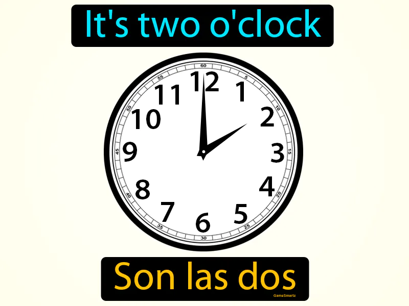 Son Las Dos Definition Son Las Dos Definition