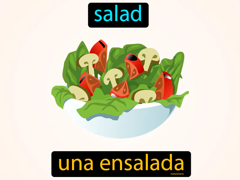 Una Ensalada Definition Una Ensalada Definition